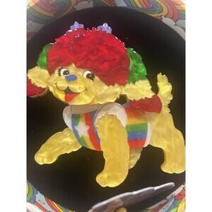 Erstwilder Puppy Brite Rainbow Brite Collection Brooch NIB 80’s Nostalgia